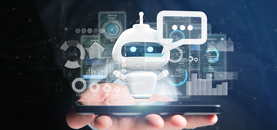 AI chatbot with data interface.