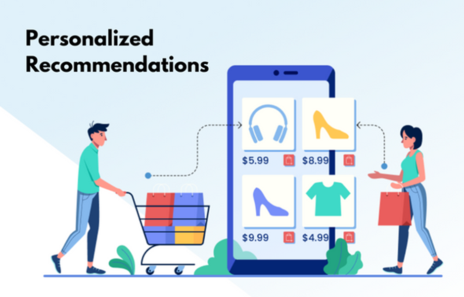 Personalized shopping made easy with tailored recommendations on your smartphone.